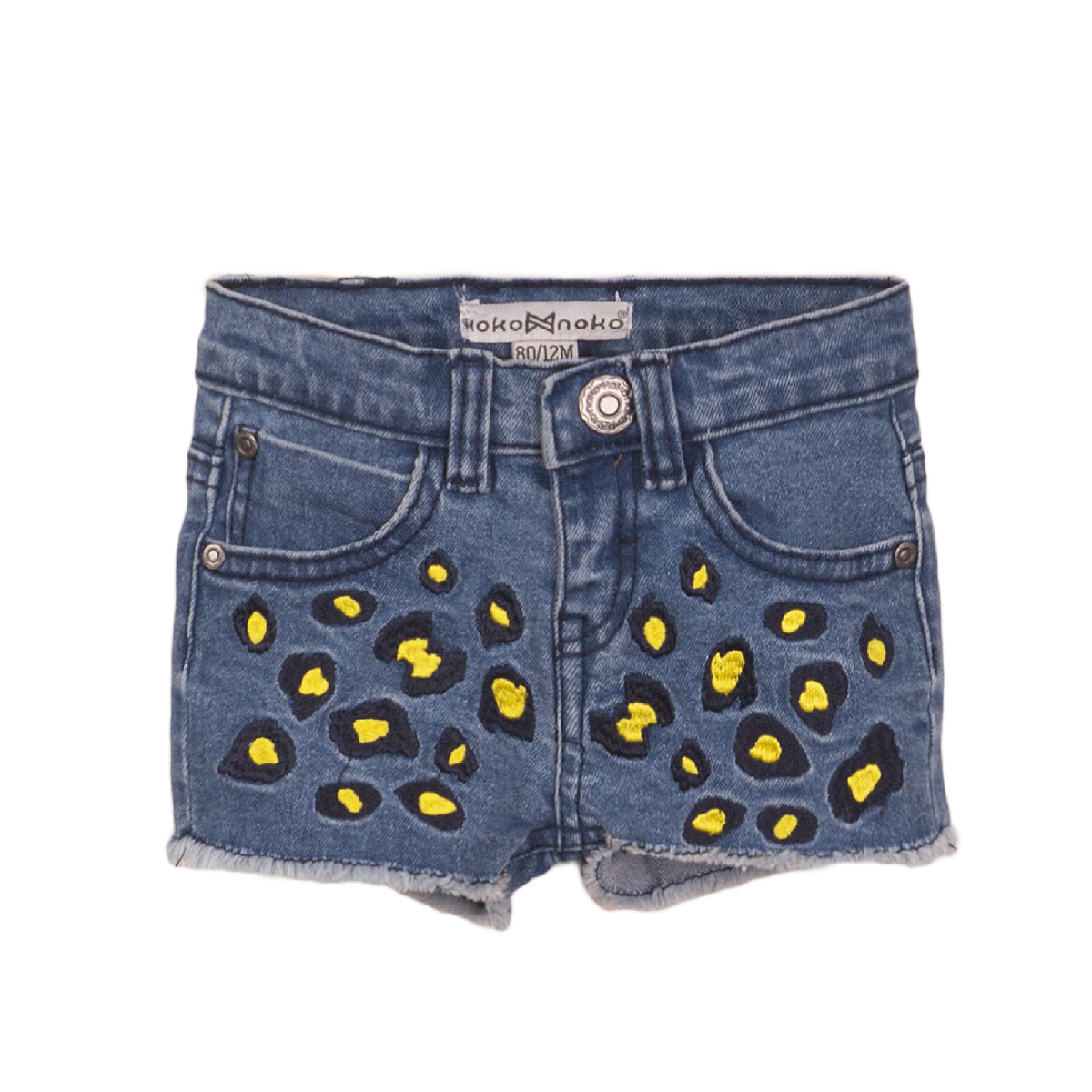 Koko Noko Jeans shorts leopard