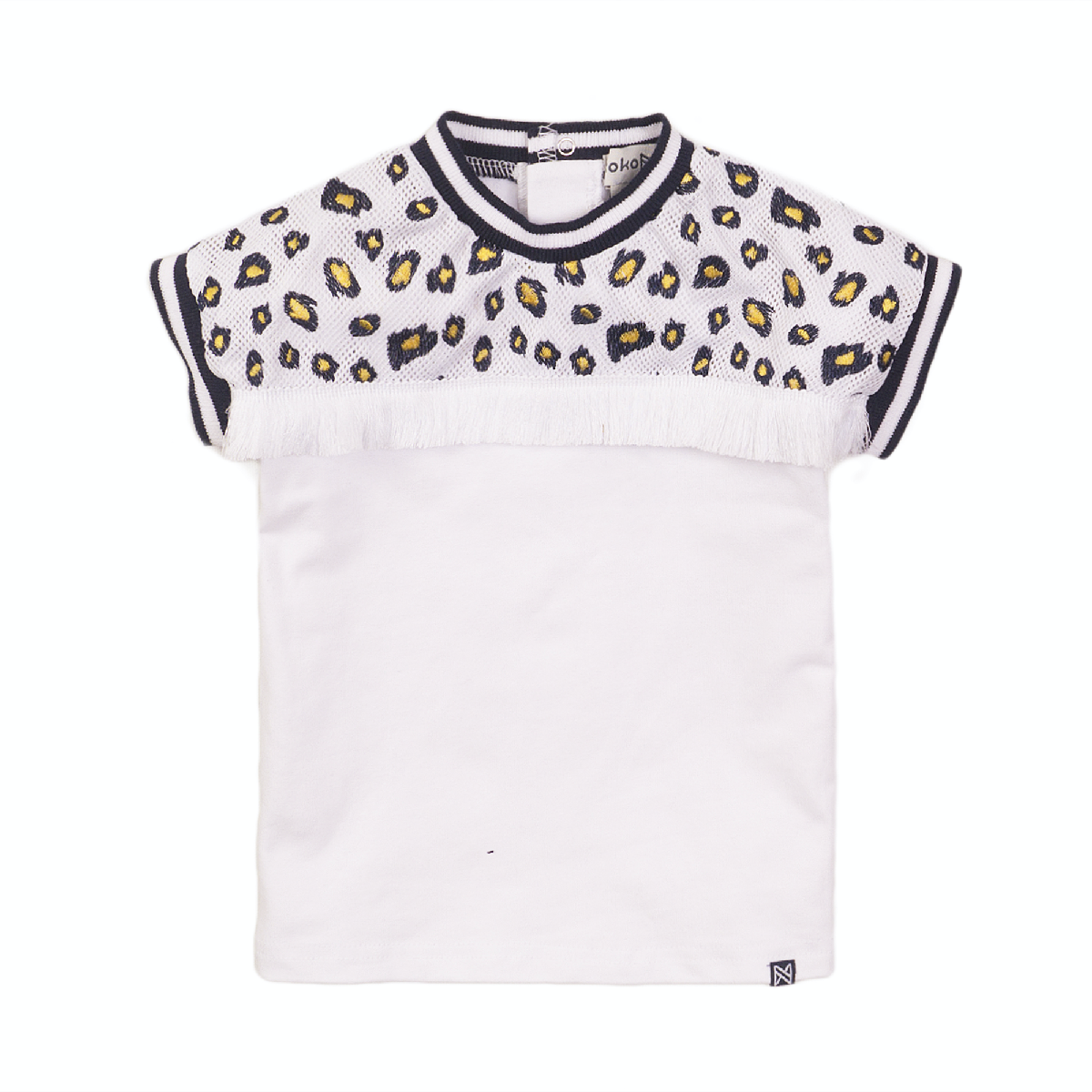 Koko Noko T-shirt ss ruffles