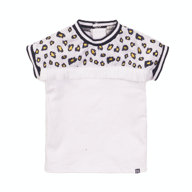 Koko Noko T-shirt ss ruffles