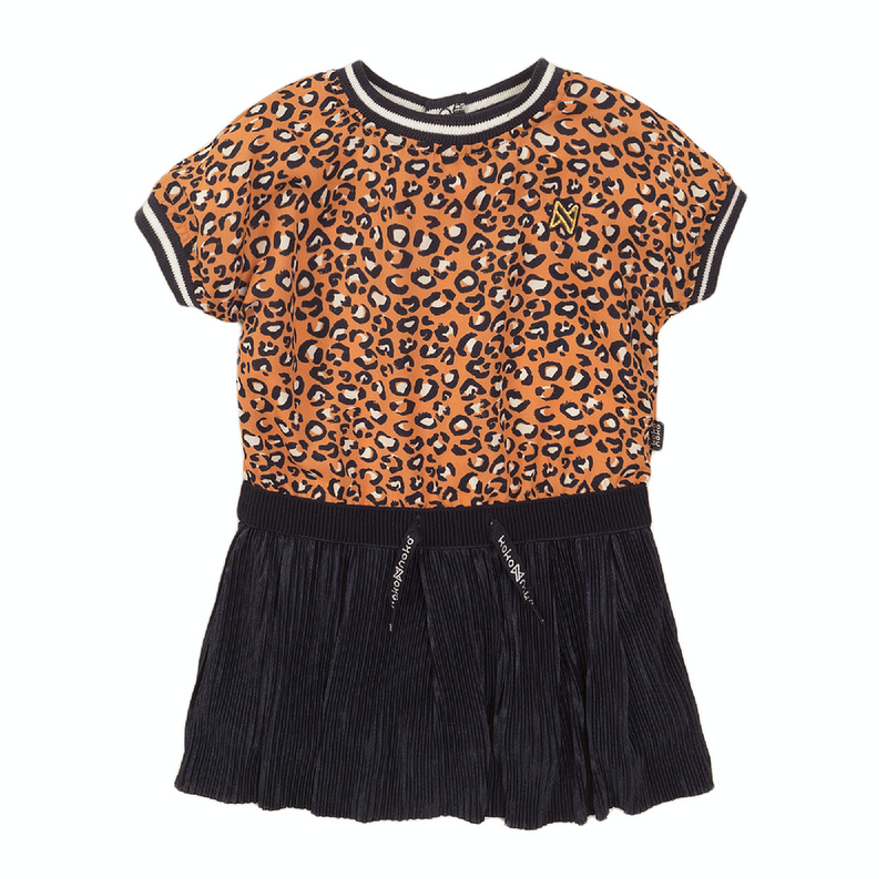 Koko Noko Dress ss leopard