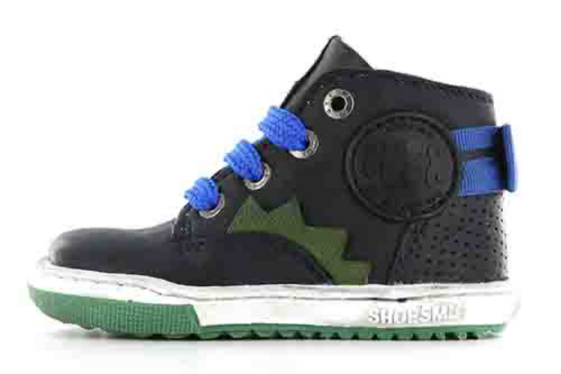 Jongens Shoesme marino eerste loopschoen van Shoesme in de kleur Blauw in maat 24.