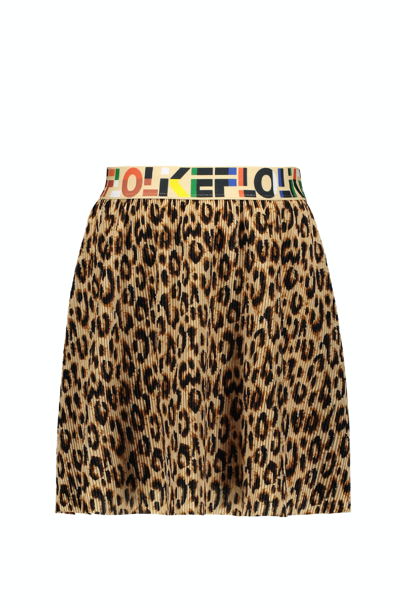 Meisjes Flo girls fancy plisse skirt van Flo in de kleur Animal in maat 152.