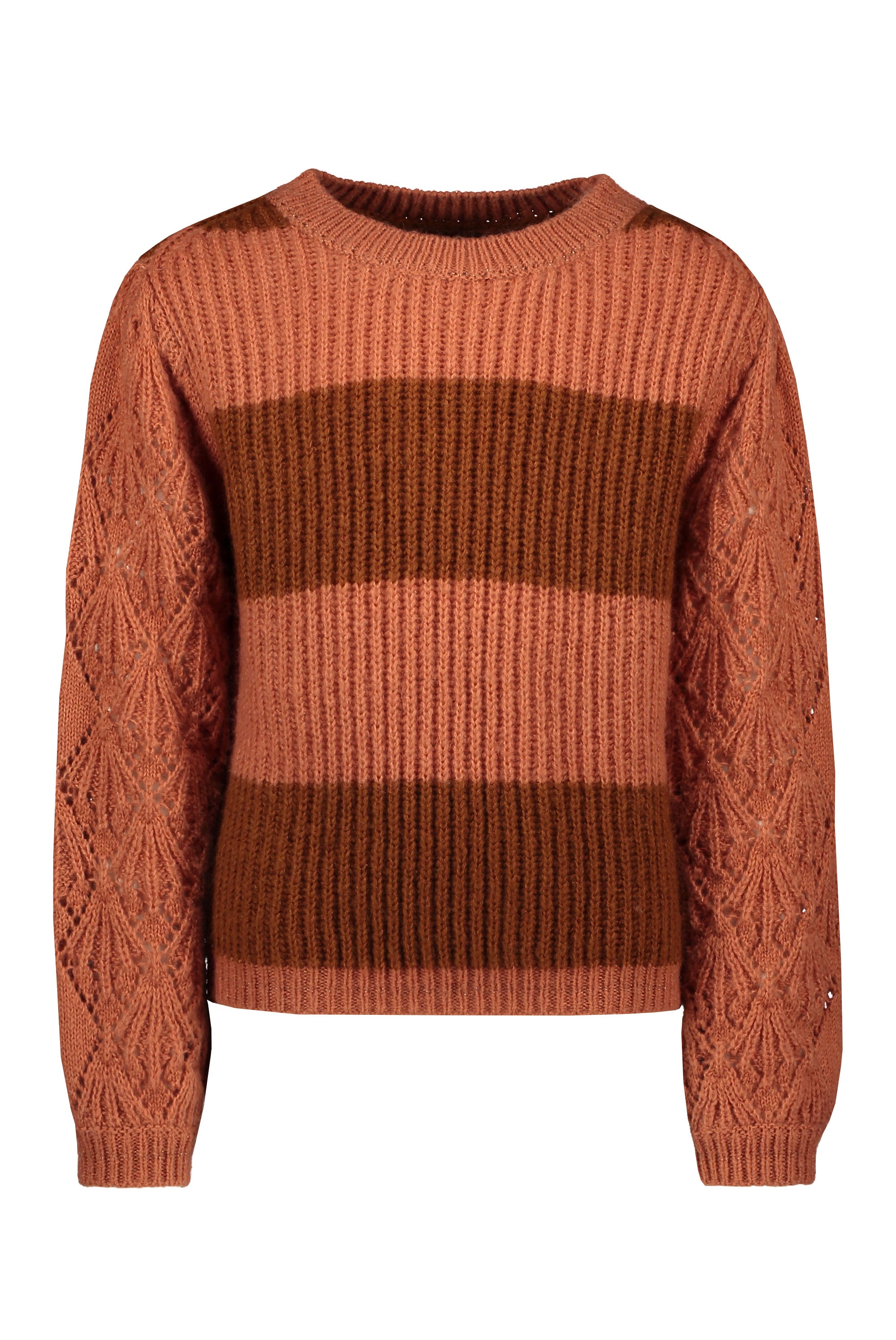 Flo Flo girls knitted openwork sweater