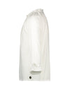 Meisjes Flo girls woven ls blouse van Like Flo in de kleur Off white in maat 152.