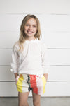 Meisjes Flo girls woven ls blouse van Like Flo in de kleur Off white in maat 152.