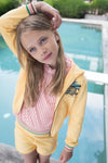 Meisjes Flo girls woven ls blouse van Like Flo in de kleur Off white in maat 152.