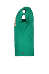 Meisjes Flo girls tee open shoulder roll divers van Like Flo in de kleur Grey melee in maat 152.