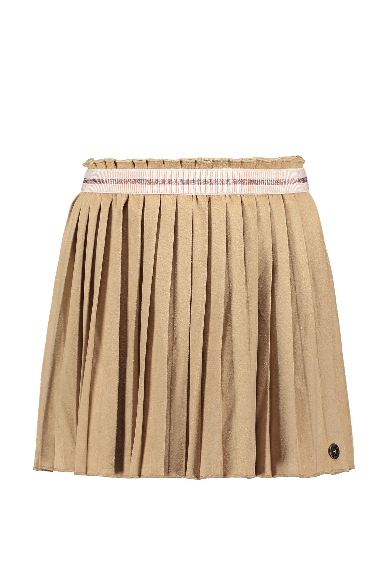 Like Flo Flo girls suede plisse skirt