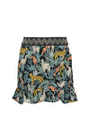 Meisjes Flo girls AO leaf woven ruffle skirt van Like Flo in de kleur Leaf in maat 152.