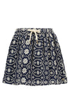 Meisjes Flo girls broidery anglais skirt van Like Flo in de kleur Navy in maat 152.