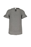 Like Flo Flo baby girls fancy ruffle slv tee