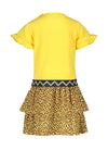 Like Flo Flo baby girls jersey dress with panter skirt