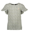 Like Flo Flo girls slub jersey top AOP