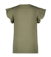 Like Flo Flo girls jersey tee ruffle slv