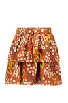 Like Flo Flo girls AO woven 2 layer skirt + belt