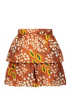 Like Flo Flo girls AO woven 2 layer skirt + belt