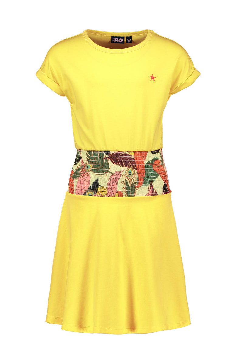 Like Flo Flo girls high waist smock dress