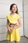 Like Flo Flo girls high waist smock dress
