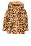 Meisjes Flo baby girls hooded reversible jacket van Like Flo in de kleur Old pink in maat 92.