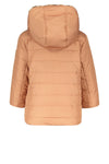 Meisjes Flo baby girls hooded reversible jacket van Like Flo in de kleur Old pink in maat 92.