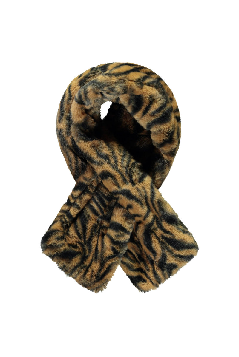 Like Flo Flo baby girls fur scarf double layer