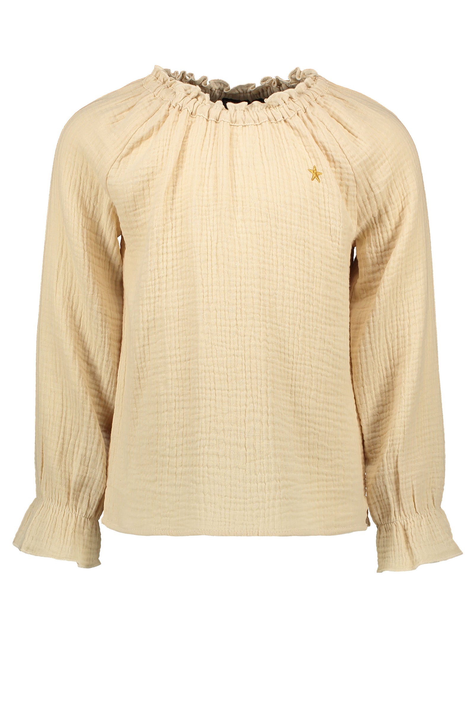 Like Flo Flo girls fancy double fabric blouse