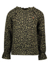 Like Flo Flo girls fancy double fabric blouse