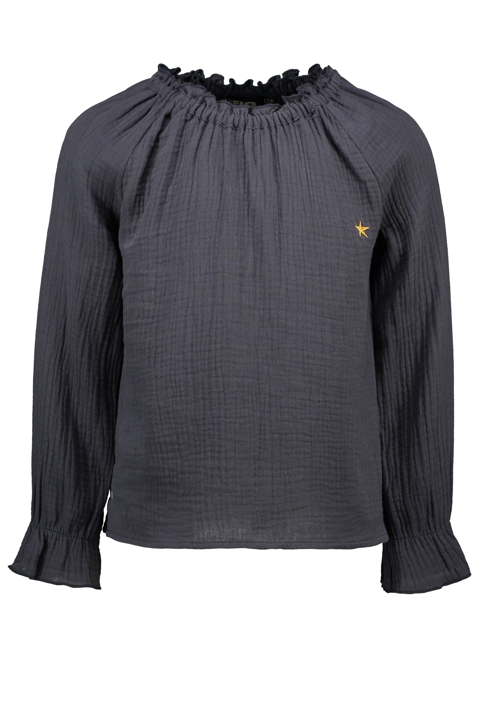 Like Flo Flo girls fancy double fabric blouse