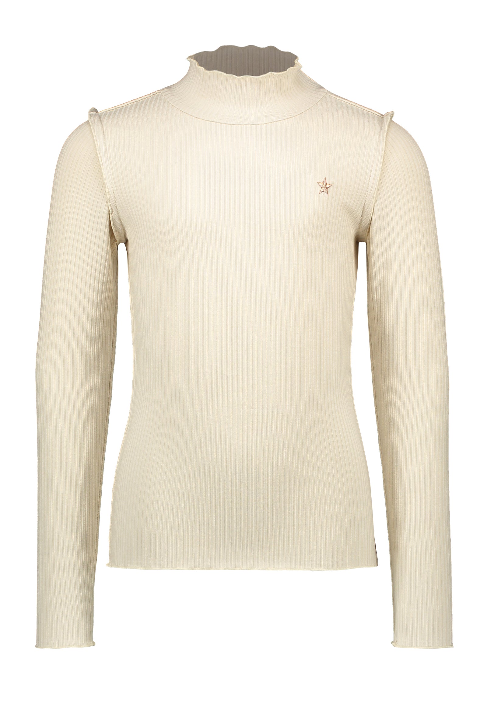 Like Flo Flo girls rib ls turtle neck top
