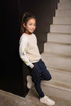 Like Flo Flo girls stripe sweat pants