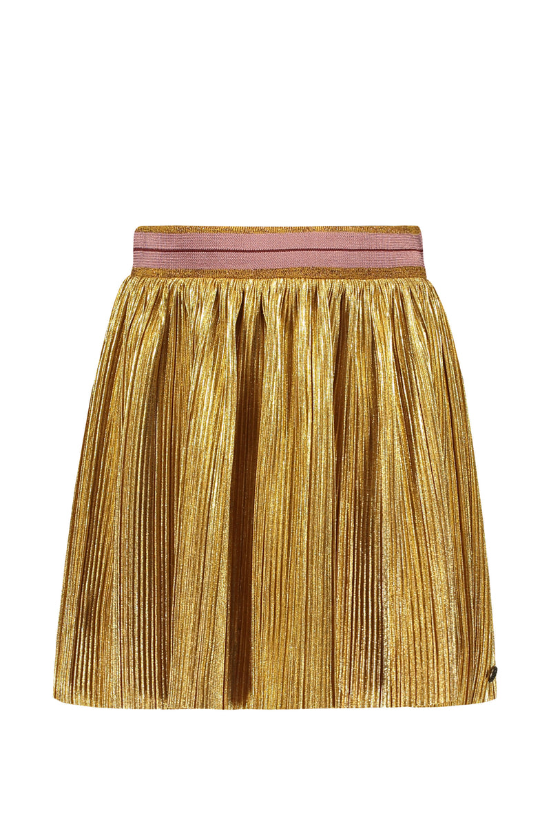 Like Flo Flo girls metallic plisse skirt