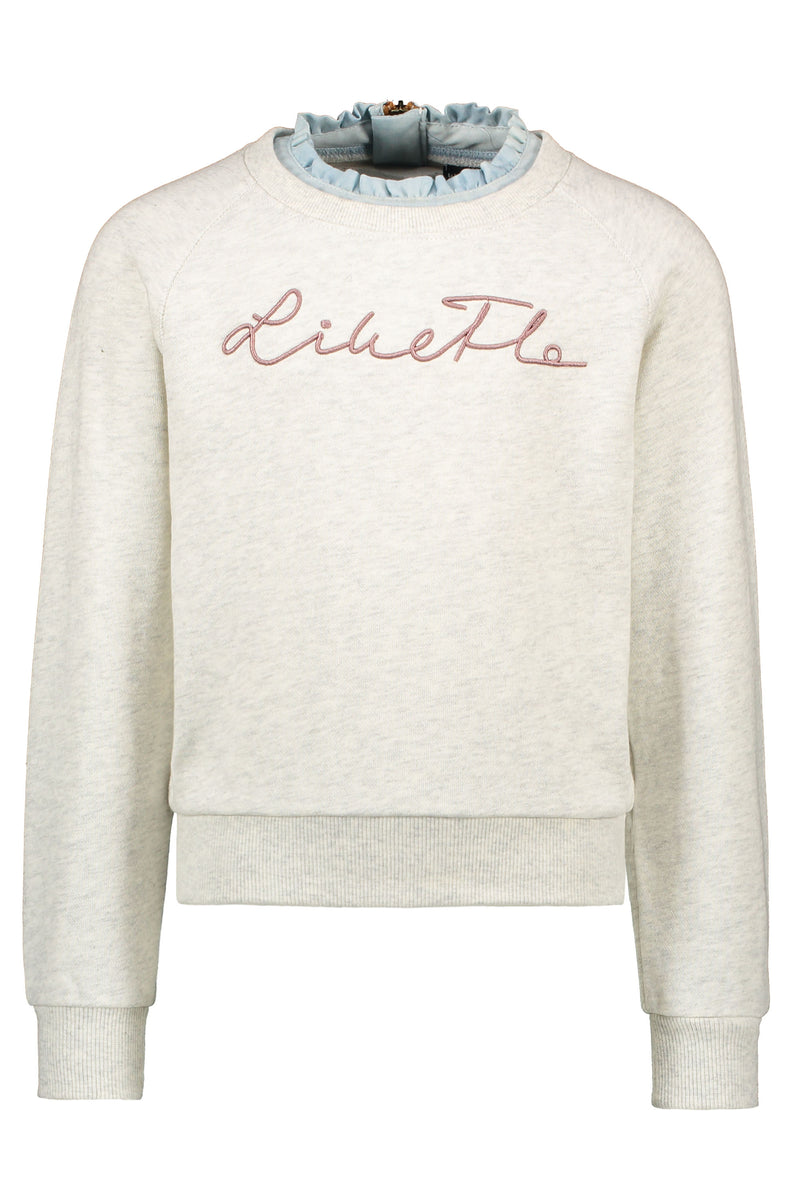 Like Flo Flo girls sweater with turtleneck detail