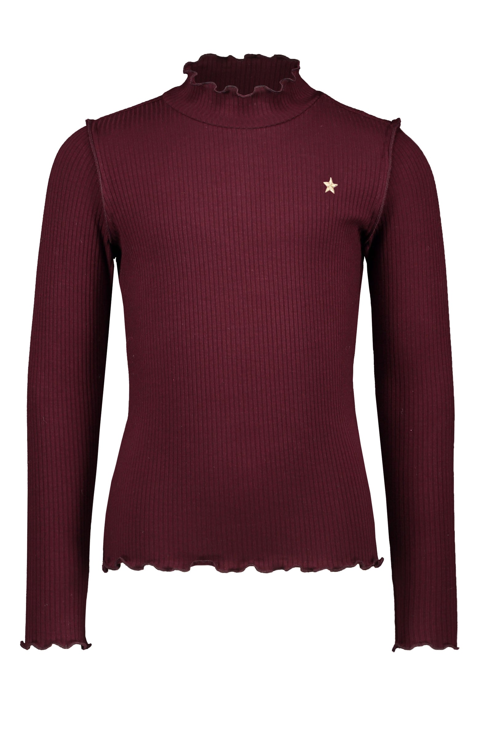 Like Flo Flo girls rib ls turtle neck top