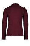 Like Flo Flo girls rib ls turtle neck top
