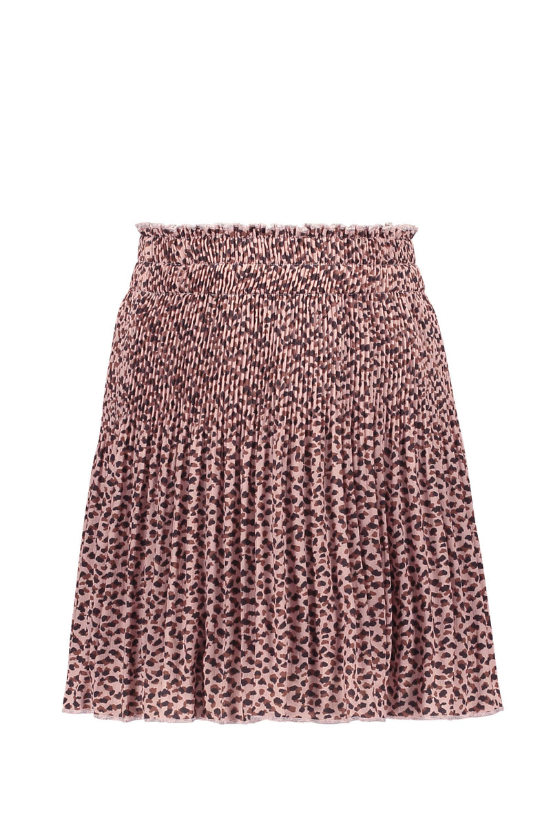 Like Flo Flo girls woven crepe plisse skirt