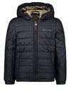 Meisjes Flo girls hooded summer jacket van Like Flo in de kleur Navy in maat 140.