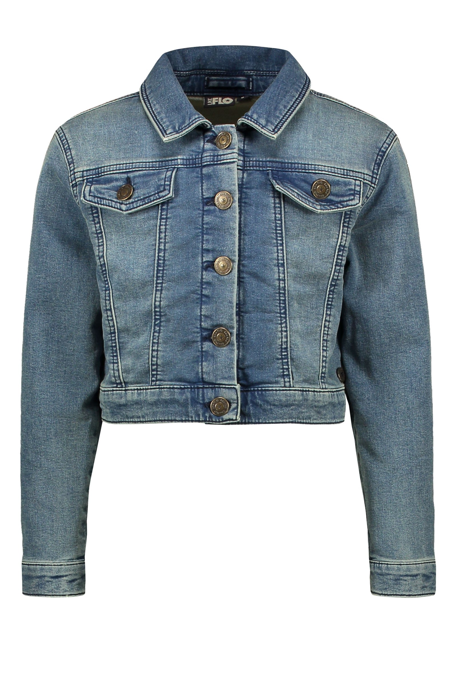 Like Flo Flo girls ls denim jacket