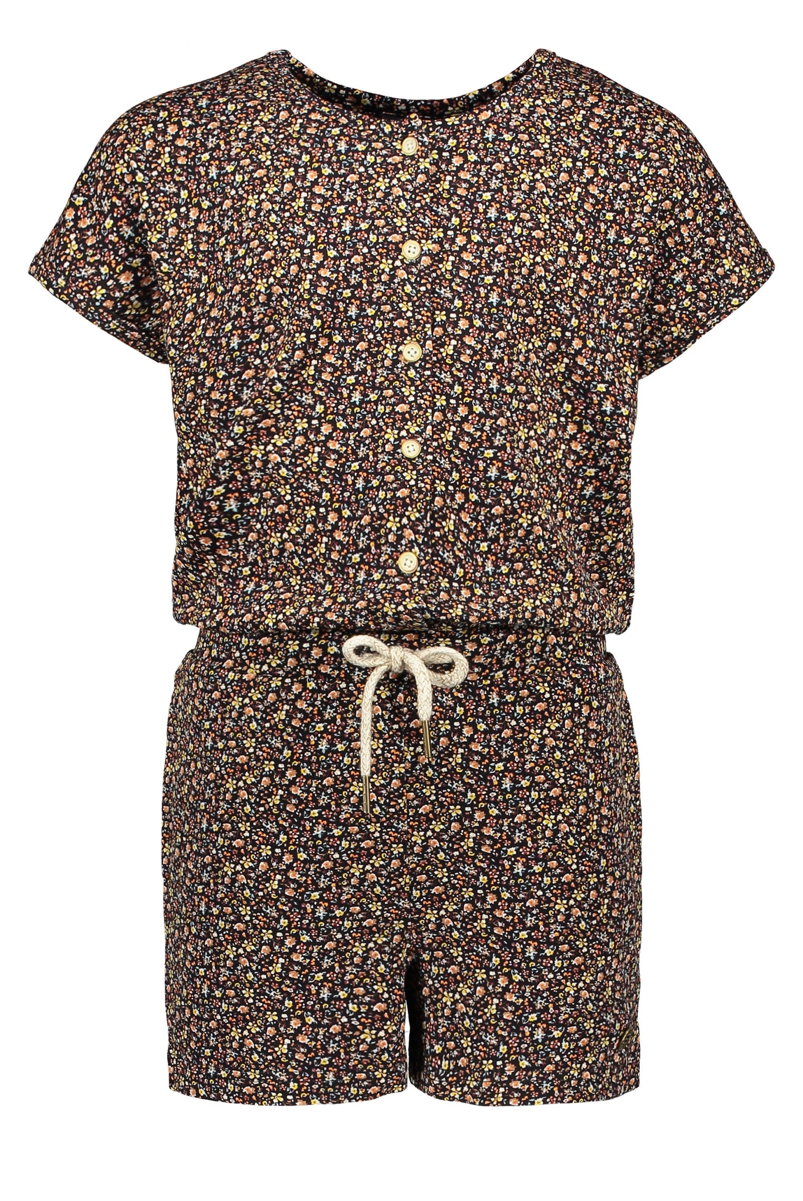 Like Flo Crepe Jersey Jumpsuit Short
