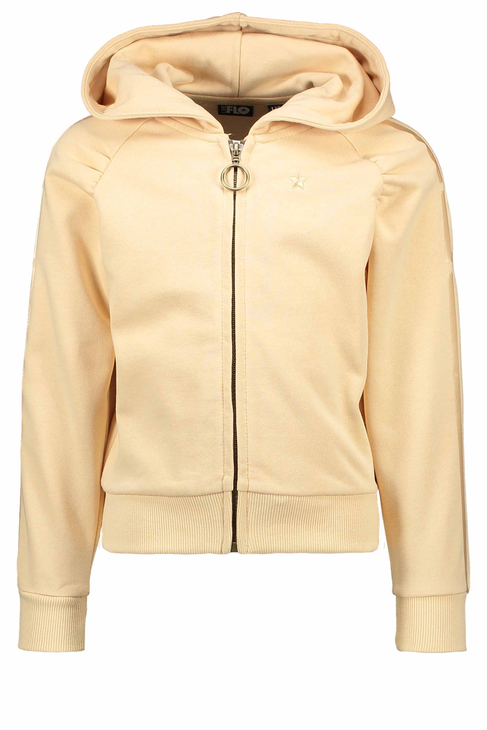 Like Flo Hooded Cardigan Fancy Button