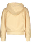 Like Flo Hooded Cardigan Fancy Button