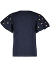 Like Flo Ss Puff Tee Flower