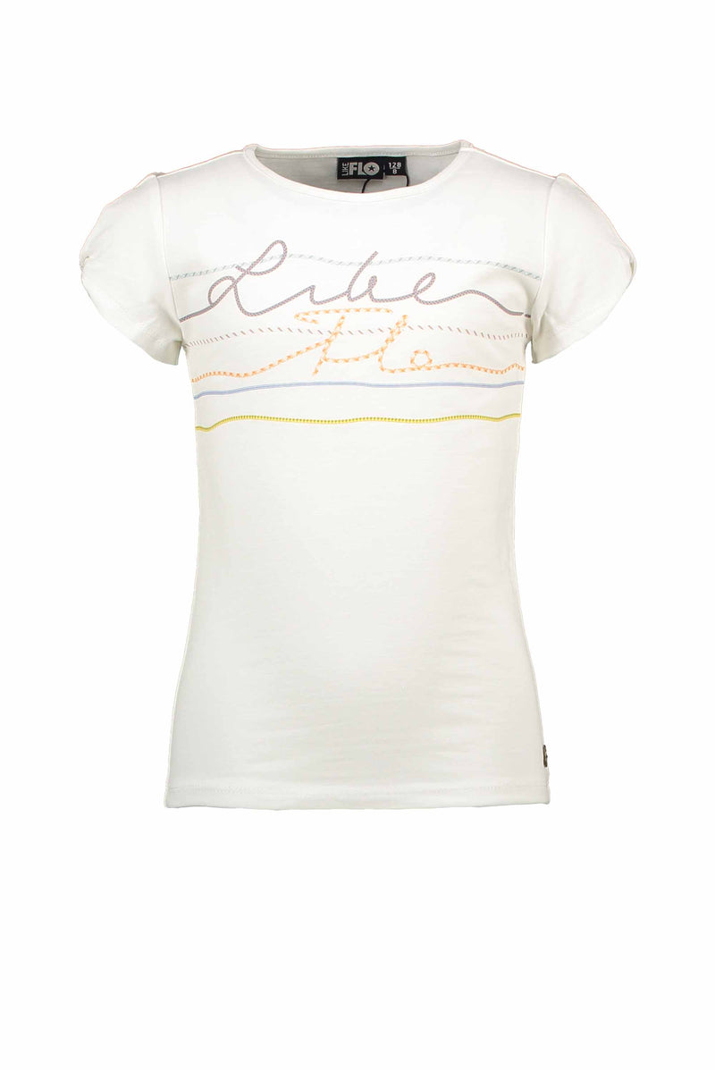 Like Flo Open Shoulder Tee