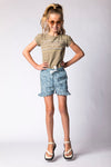 Like Flo Open Shoulder Tee