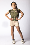 Like Flo Jersey Fancy Ruffle Top