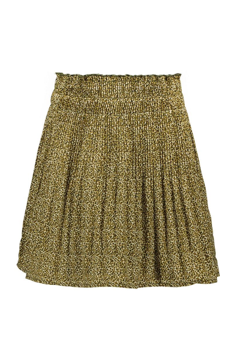 Meisjes Crepe Plisse Skirt van Like Flo in de kleur Animal in maat 152.