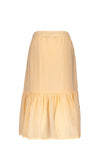Meisjes Viscose Linnen Maxi Skirt van Like Flo in de kleur Soft peach in maat 152.