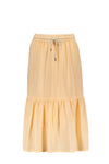 Meisjes Viscose Linnen Maxi Skirt van Like Flo in de kleur Soft peach in maat 152.