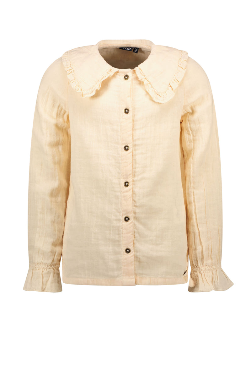 Like Flo Flo girls double face blouse big collar