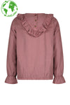 Like Flo Flo girls tencell twill ruffle blouse