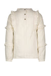 Like Flo Flo girls fancy woven ruffle blouse